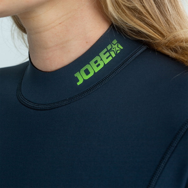 2026 Jobe Kvinder Sofia 3/2mm Back Zip Shorty Våddragt 3036220 - Midnatsblå